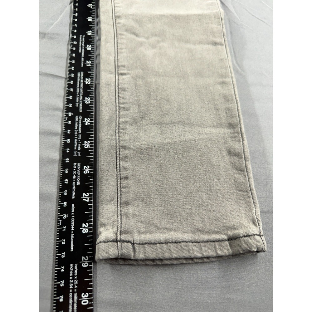 KanCan Womens 29 Gray Acid Wash Skinny Jeans Stretch Denim W11 - Picture 7 of 8